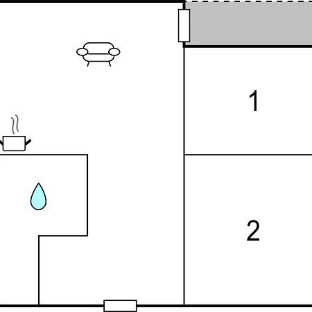 Appartamento 2 Bedroom Lovely In *